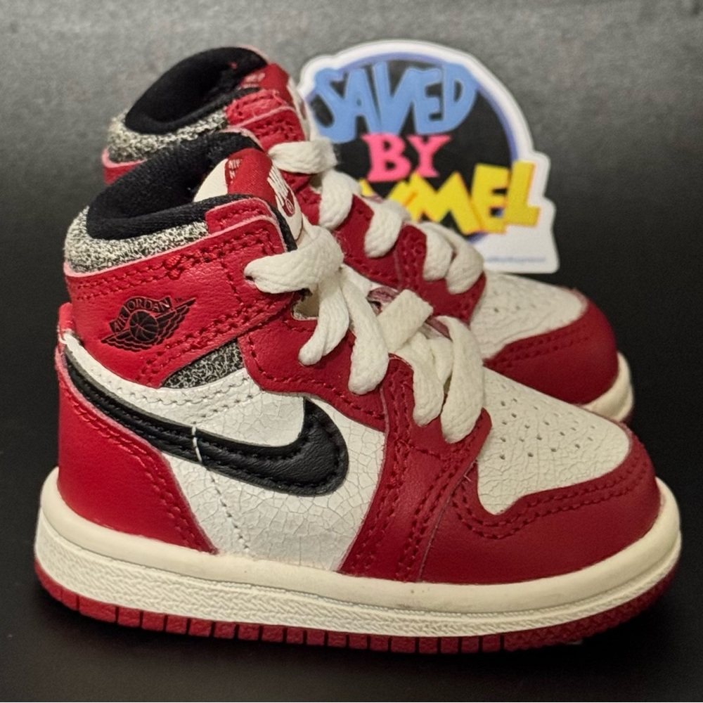 Size 2C - Air Jordan 1 High Retro OG Chicago Lost & Found TD FD1413-612